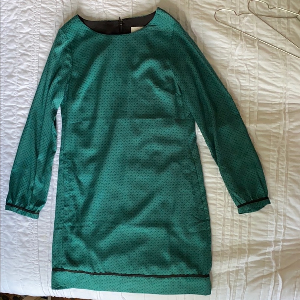 Size 2 LOFT Long Sleeve Babydoll Dress